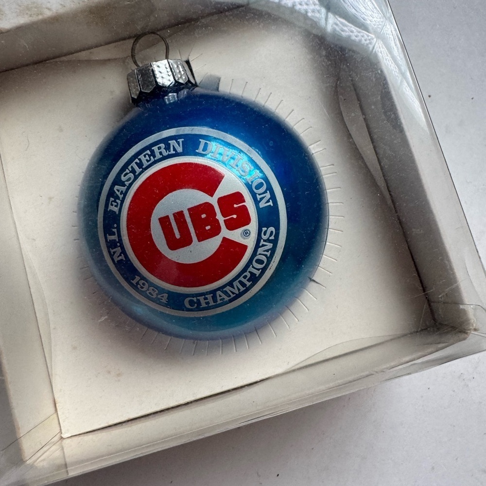 1984 Chicago Cubs Ornament